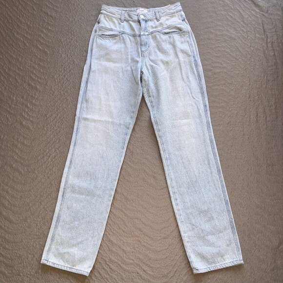 CLOSED X-POSE RELAXED FIT MADE IN ITALY LIGHT WASH BLUE JEANS - EUC - 27